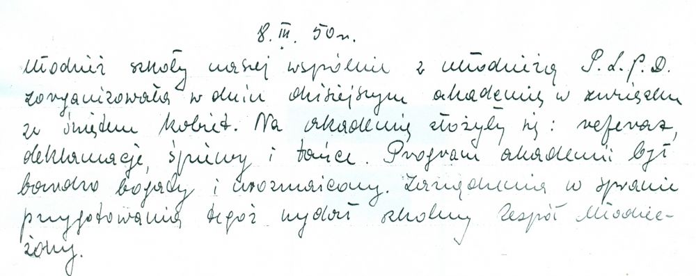 70-lecie SAMORZĄDU UCZNIOWSKIEGO